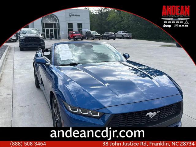 2024 Ford Mustang EcoBoost Convertible for sale in Franklin, NC