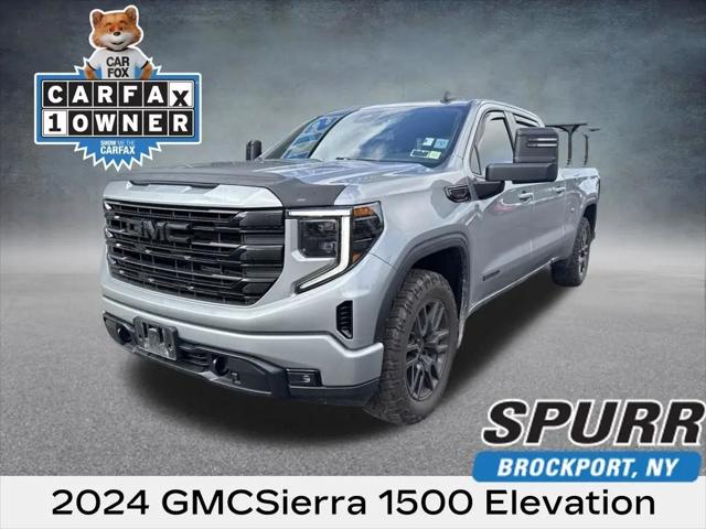 2024 GMC Sierra 1500 4WD Crew Cab Standard Box Elevation for sale in Brockport, NY
