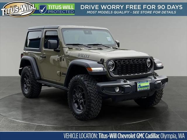 2025 Jeep Wrangler 2-Door Willys 4x4 for sale in Olympia, WA