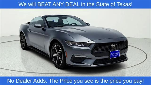 2024 Ford Mustang EcoBoost Convertible for sale in Arlington, TX