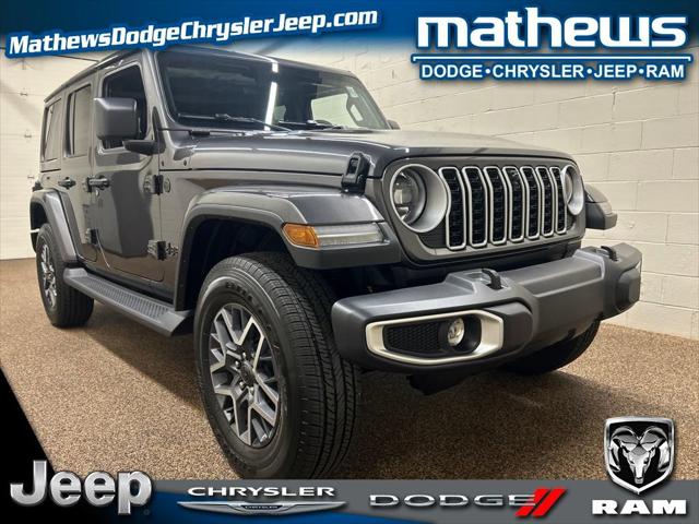2026 Jeep Wrangler 4-Door Sahara 4x4 for sale in Marion, OH