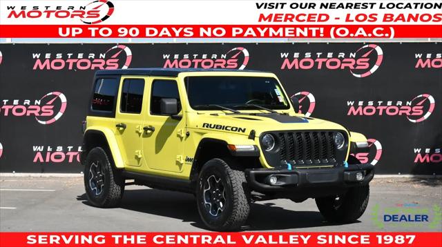 2023 Jeep Wrangler 4xe Rubicon 4x4 for sale in Los Banos, CA