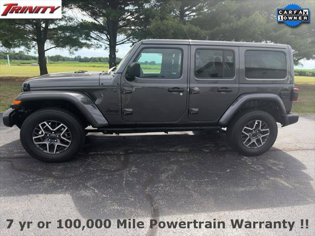 2025 Jeep Wrangler 4-Door Sahara 4x4 for sale in Taylorville, IL