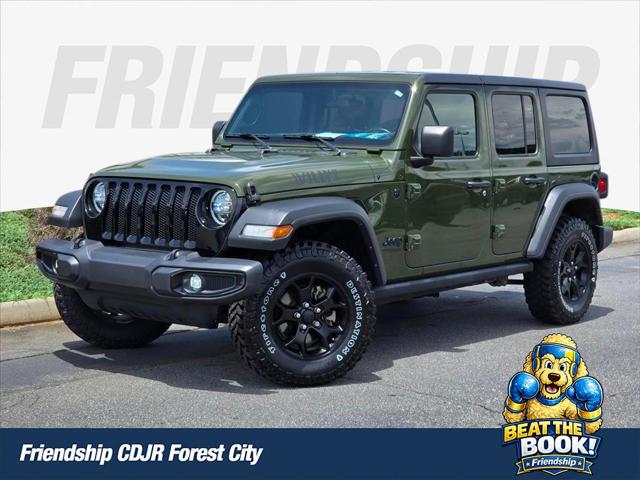2021 Jeep Wrangler Unlimited Willys for sale in Forest City, NC