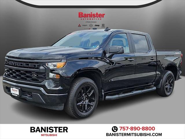 2023 Chevrolet Silverado 1500 4WD Crew Cab Short Bed Custom 2023 Chevrolet Silverado 1500 4WD Crew Cab Short Bed Custom