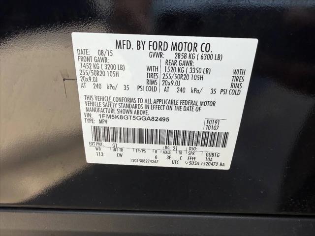 2016 Ford Explorer Sport