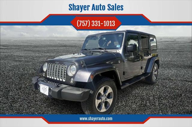 2017 Jeep Wrangler Unlimited Sahara for sale in Cape charles, VA