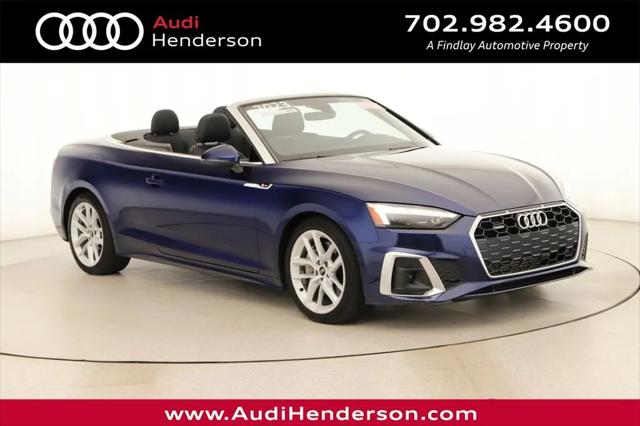 2023 Audi A5 Cabriolet Premium 45 TFSI S line quattro S tronic for sale in Henderson, NV