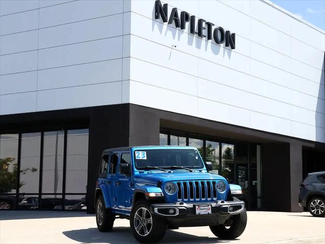 2023 Jeep Wrangler 4-Door Sahara 4x4 for sale in Naperville, IL