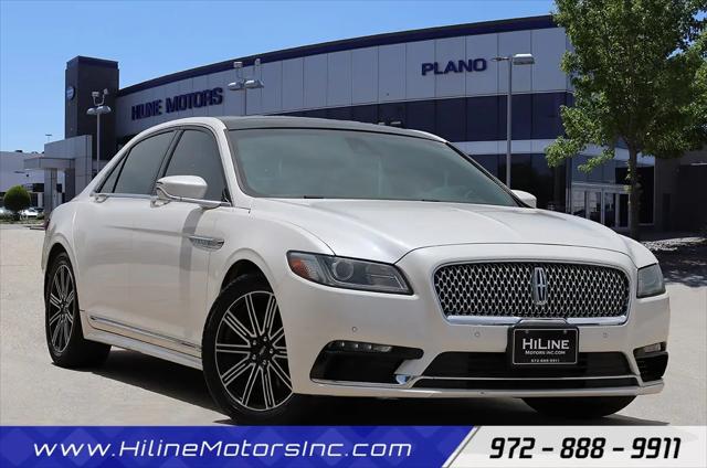 2018 Lincoln Continental Reserve for sale in Plano, TX