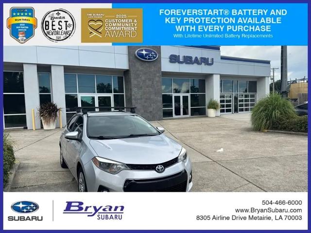 2016 Toyota Corolla S for sale in Metairie, LA