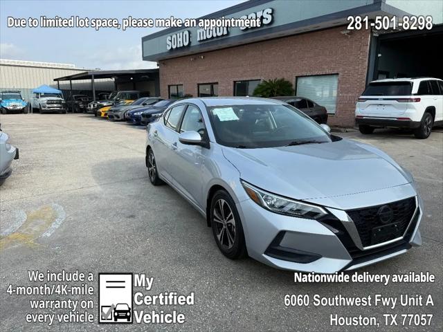 2020 Nissan Sentra SV Xtronic CVT for sale in Houston, TX