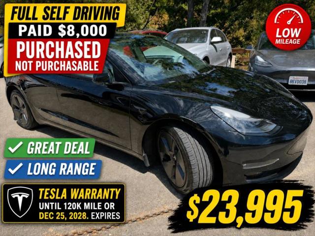 2021 Tesla Model 3 Long Range Dual Motor All-Wheel Drive for sale in Alamo, CA