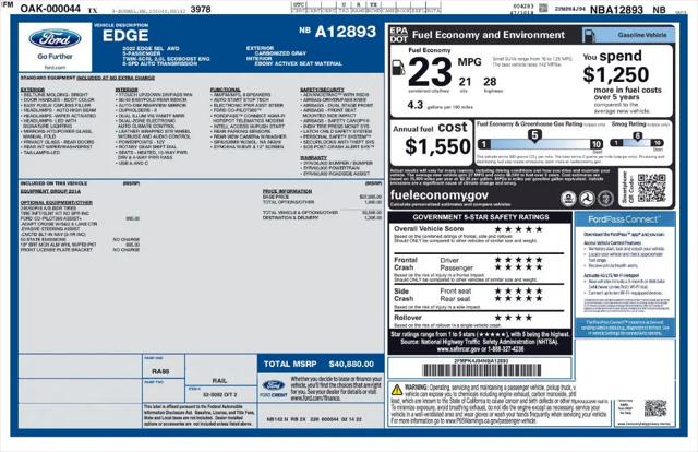 2022 Ford Edge SEL