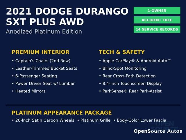 2021 Dodge Durango SXT Plus AWD