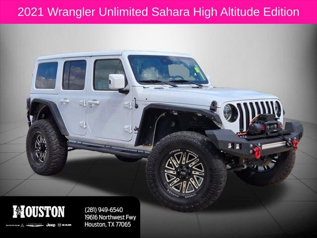 2021 Jeep Wrangler High Altitude 4x4 for sale in Houston , TX