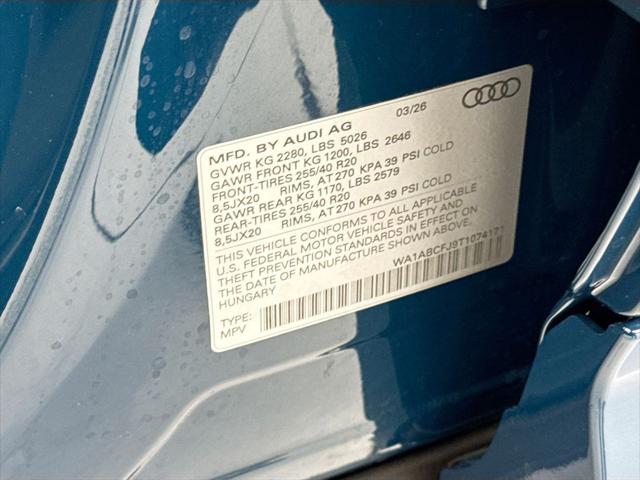 2026 Audi Q3 TFSI quattro S tronic
