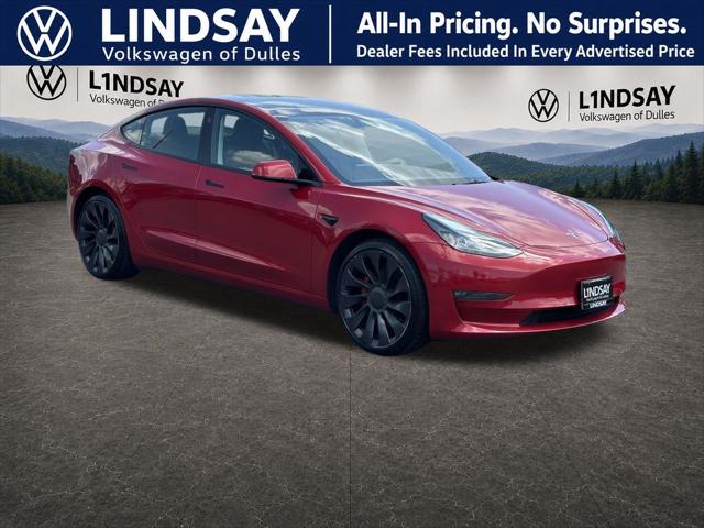 2023 Tesla Model 3 Performance Dual Motor All-Wheel Drive for sale in Sterling, VA