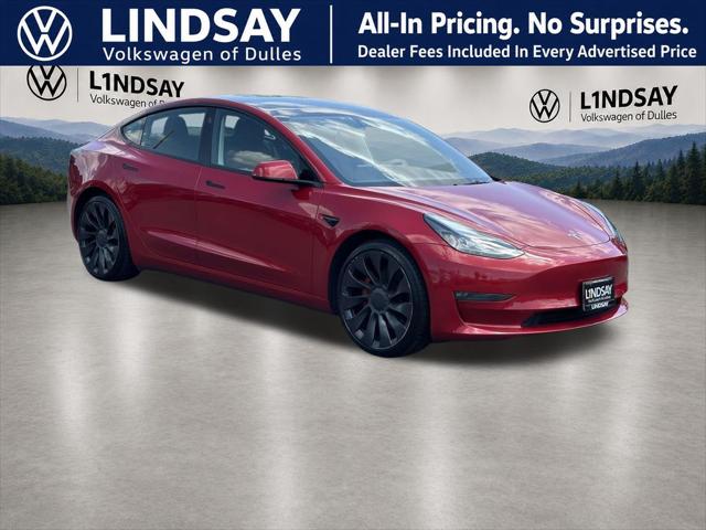 2023 Tesla Model 3 Performance Dual Motor All-Wheel Drive for sale in Sterling, VA