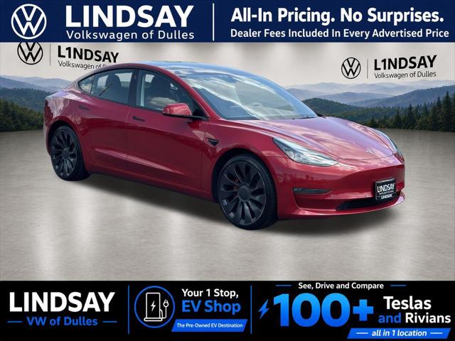 2023 Tesla Model 3 Performance Dual Motor All-Wheel Drive for sale in Sterling, VA