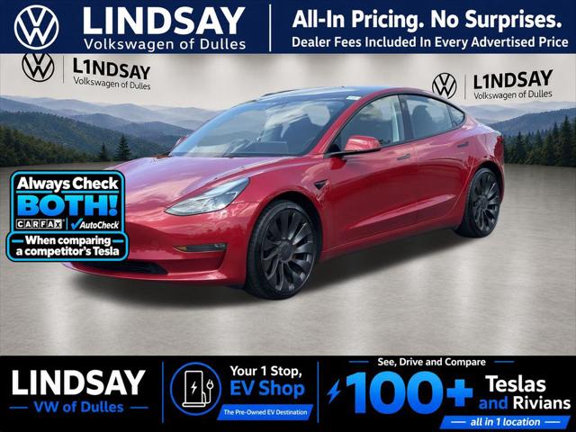 2023 Tesla Model 3 Performance Dual Motor All-Wheel Drive