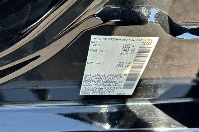 2022 Nissan Altima SR FWD