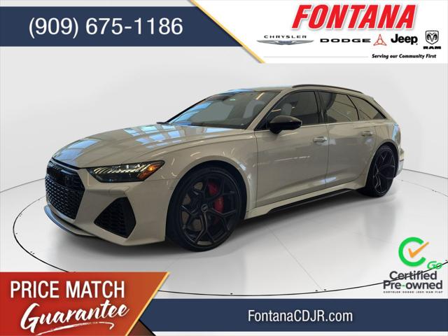 2024 Audi RS 6 Avant performance TFSI quattro Tiptronic for sale in Fontana, CA