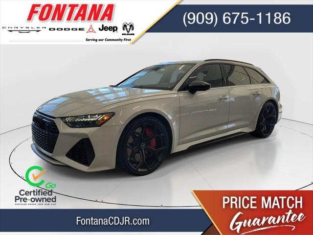 2024 Audi RS 6 Avant performance TFSI quattro Tiptronic for sale in Fontana, CA