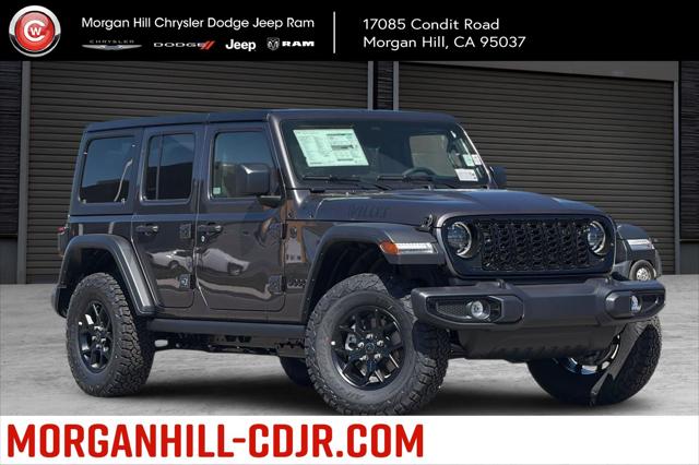 2026 Jeep Wrangler 4-Door Willys 4x4 for sale in Morgan Hill, CA