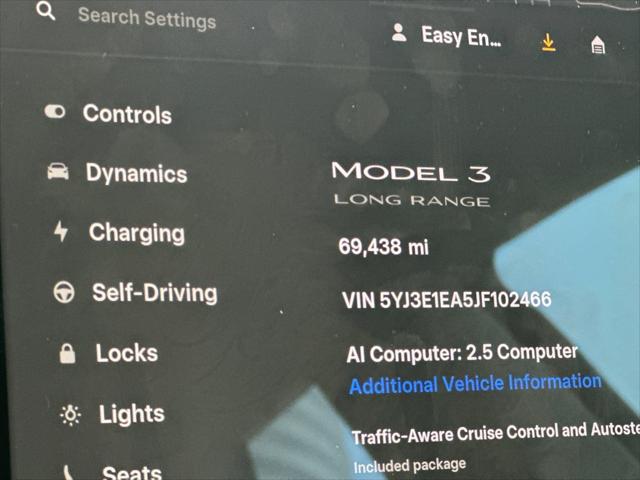 2018 Tesla Model 3 Long Range