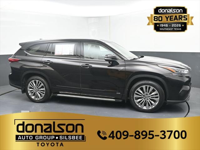2022 Toyota Highlander Hybrid Platinum for sale in Silsbee, TX