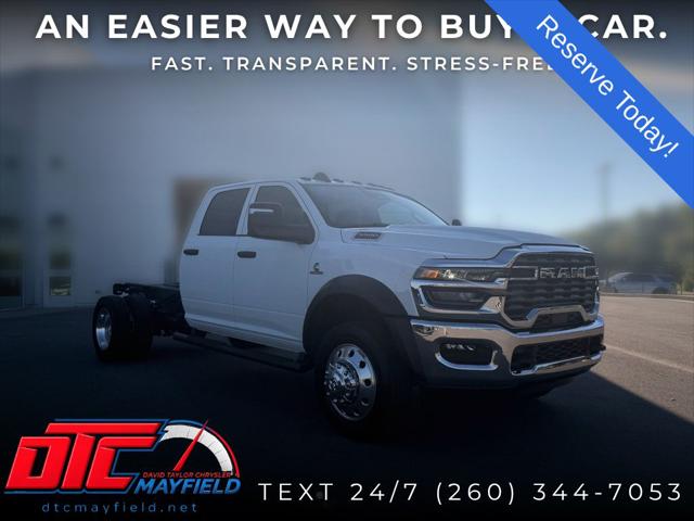 2026 RAM 5500 Chassis RAM 5500 TRADESMAN CHASSIS CREW CAB 4X4 60 CA