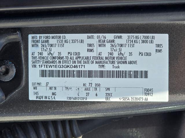 2016 Ford F-150 XLT