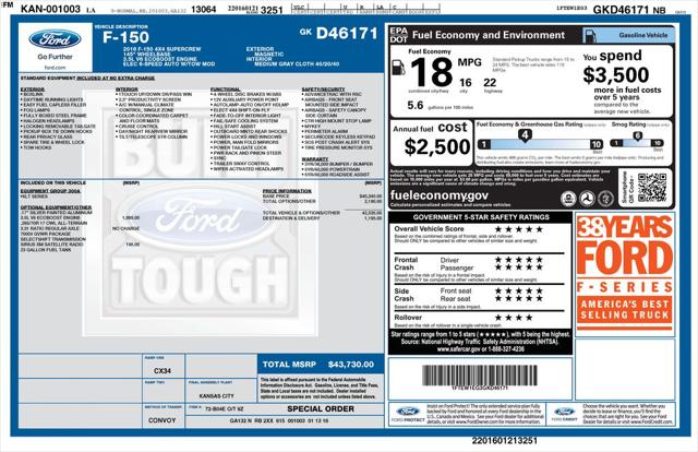 2016 Ford F-150 XLT