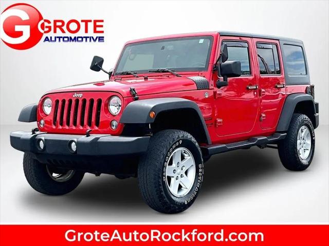 2015 Jeep Wrangler Unlimited Sport for sale in Rockford, IL