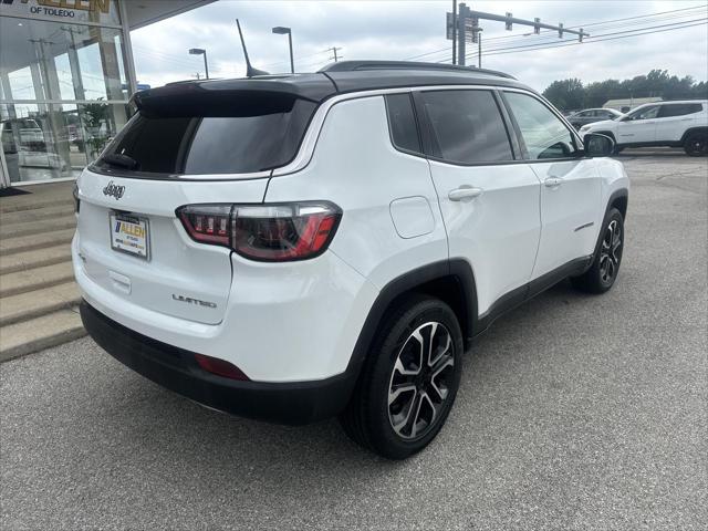 Used 2023 Jeep Compass Limited 4x4 For Sale in Toledo, OH