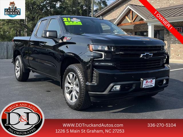 2021 Chevrolet Silverado 1500 4WD Double Cab Standard Bed RST for sale in Graham, NC