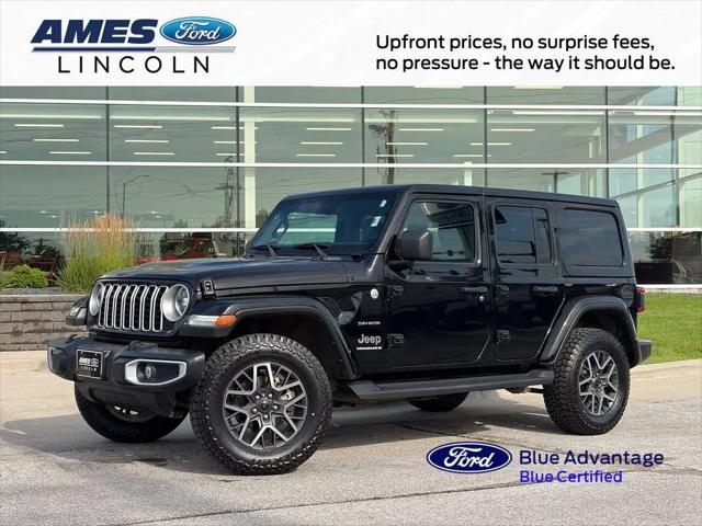 2024 Jeep Wrangler 4-Door Sahara 4x4 for sale in Ames, IA