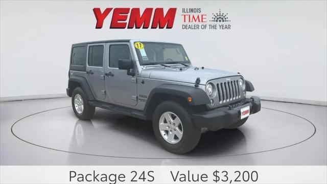 2017 Jeep Wrangler Unlimited Sport for sale in Galesburg, IL