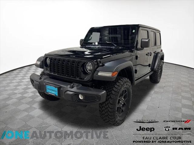 2026 Jeep Wrangler 4-Door Willys 4x4 for sale in Eau Claire, WI