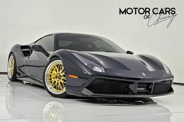 2018 Ferrari 488 GTB -OVER 90K MODS-BBS WHEELS-PURE900 TURBO-FULL PPF for sale in Joliet, IL