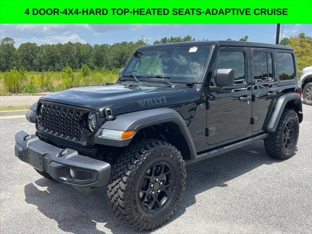 2025 Jeep Wrangler 4-Door Willys 4x4 for sale in Statesboro, GA