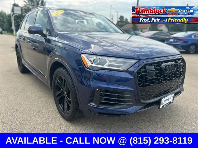 2021 Audi Q7 Premium Plus 55 TFSI quattro Tiptronic for sale in Ottawa, IL