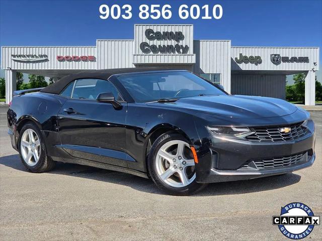 2020 Chevrolet Camaro RWD Convertible 1LT for sale in Pittsburg, TX