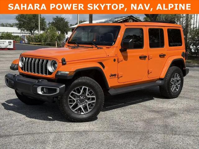 2025 Jeep Wrangler 4-Door Sahara 4x4 for sale in Tampa, FL