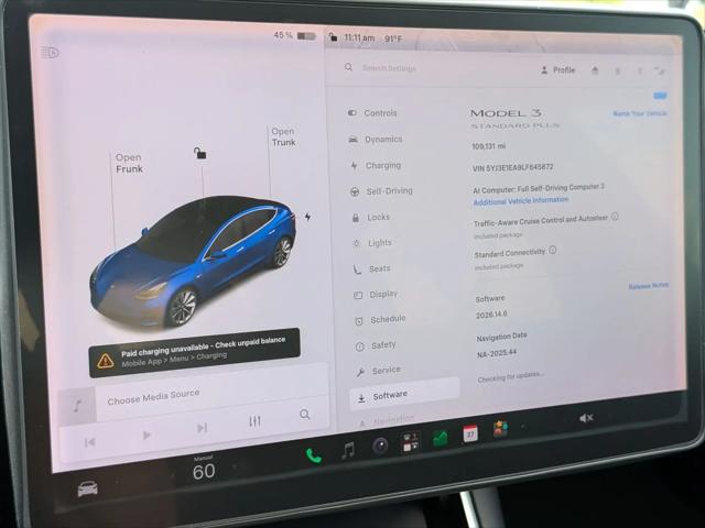 2020 Tesla Model 3 Standard Range Rear-Wheel Drive