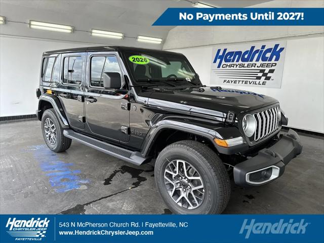 2026 Jeep Wrangler 4-Door Sahara 4x4 for sale in Fayetteville, NC