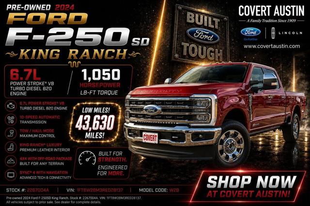 2024 Ford F-250 King Ranch for sale in Austin, TX