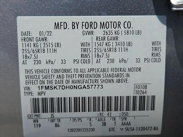 2022 Ford Explorer XLT