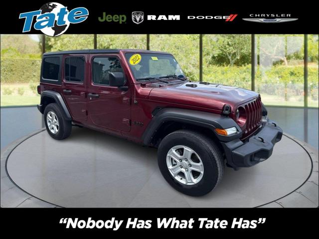 2022 Jeep Wrangler Unlimited Sport S 4x4
